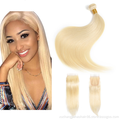 Top quality 30 32 inchwholesale human hair weave bundles with closure 13*4 transparent swiss lace frontal closure with bundles